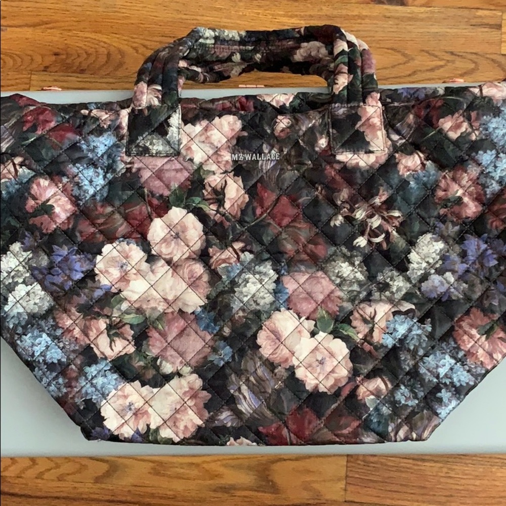MZ Wallace Medium Metro Tote - Night Garden Oxford